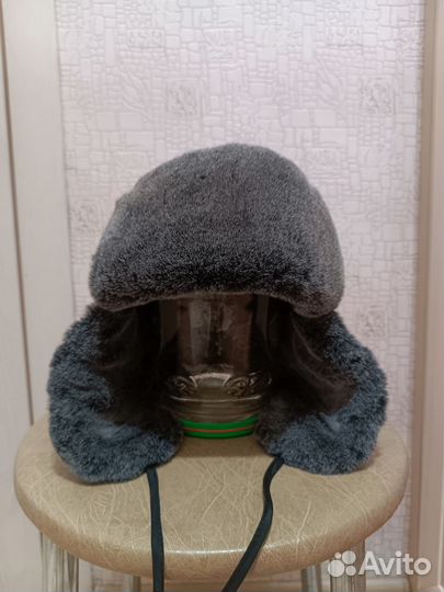 Мужская зимняя шапка ушанка