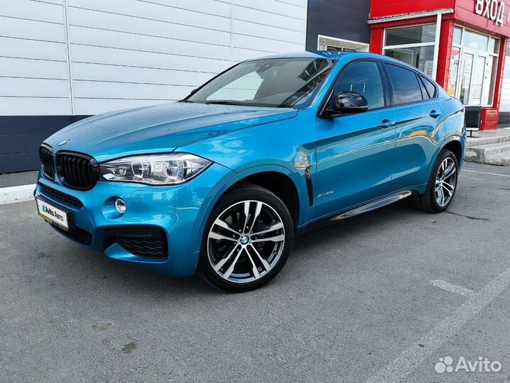 BMW X6 3.0 AT, 2018, 90 000 км