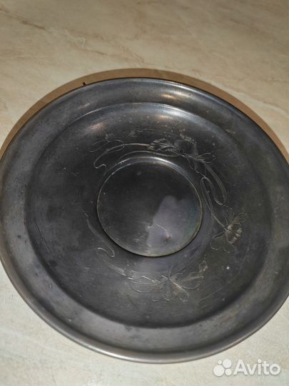 Блюдечко серебро 84 пробы