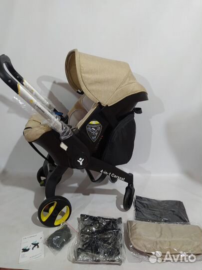 Коляска автокресло foofoo 4в1. Новая. 3шт