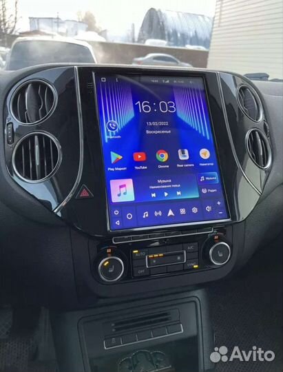 Volkswagen Tiguan teyes tpro android магнитола