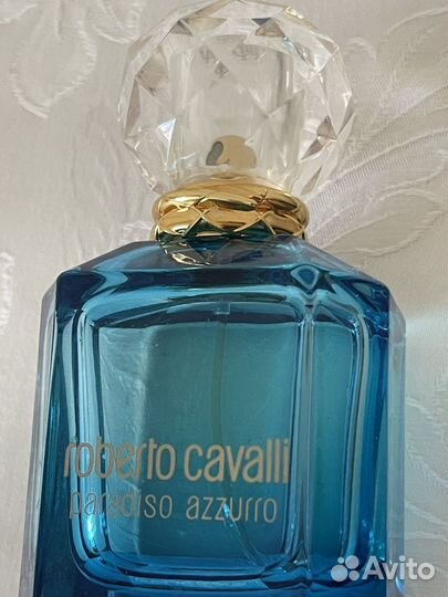 Roberto cavalli оригинал унисекс paradiso azzurro