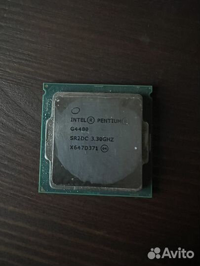Intel pentium g4400