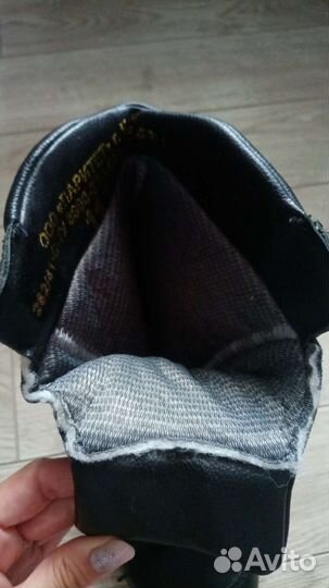 Берцы зимние уставные офицерские Новые