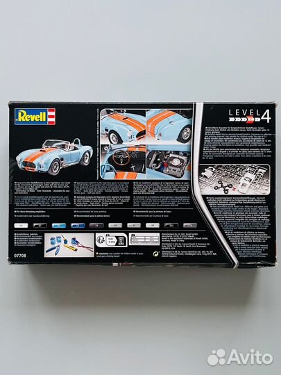 Сборная модель Shelby Cobra 1:24
