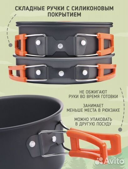 Набор туристической посуды