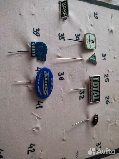 Значки фирменные торговые знаки