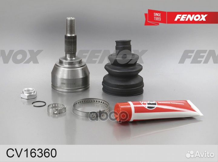 ШРУС renault megane II CV16360 fenox