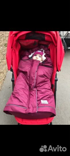 Зимний конверт в коляску Bonopo