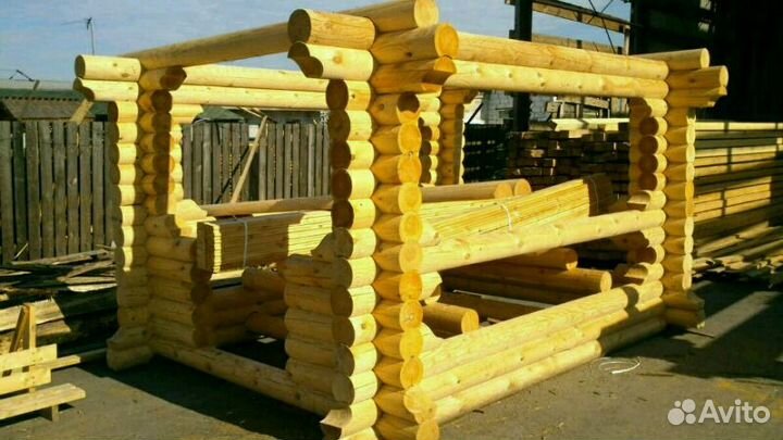 Срубы ручной рубки