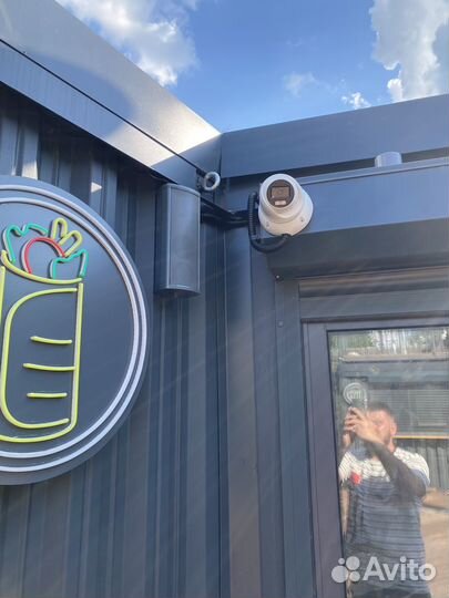 Установка камер видеонаблюдения, домофония