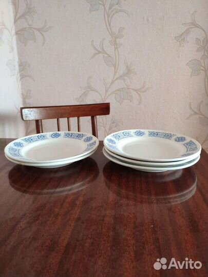 Рюмки фужеры чашки тарелки