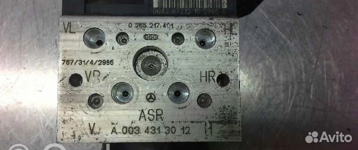 Блок абс A0034313012 Mercedes-Benz E W210 1995-2002 года