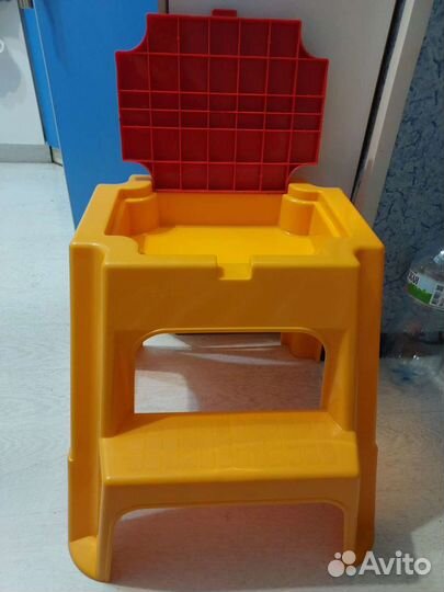 Детская табуретка с ящиком