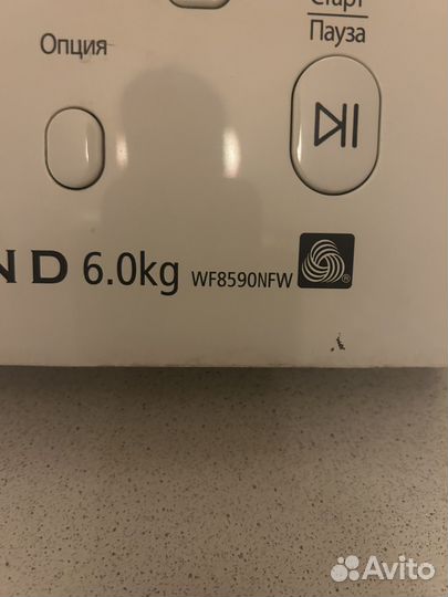 Панель управления samsung WF8590NFW