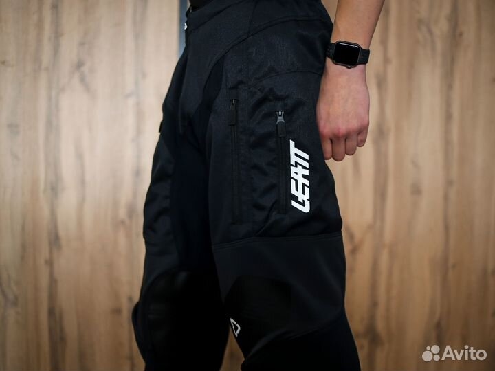 Мотоштаны Leatt 4.5 Enduro Pant, black размер 32