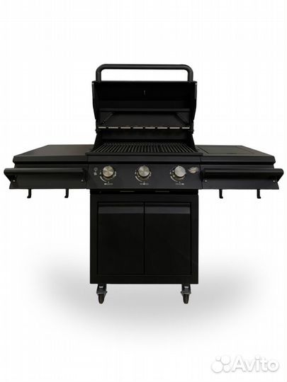 Гриль газовый B-Fire Bizon Premium Black 3