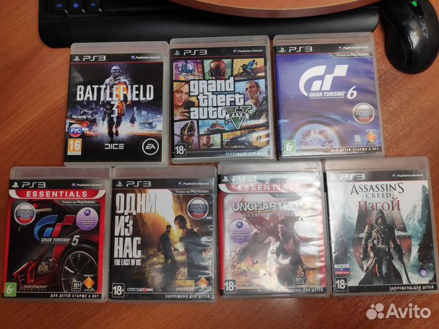 Игры диски для PS3