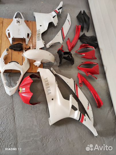 Оригинальный пластик Yamaha r6 06-07