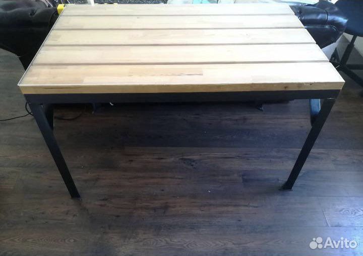 Стол в стиле лофт