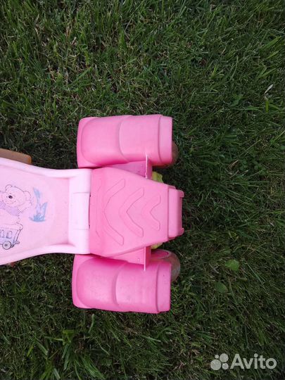 Детский трёхколёсный самокат