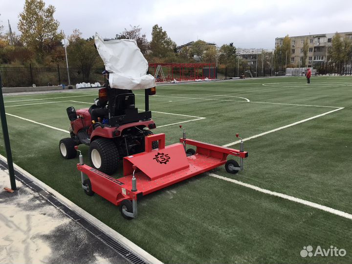 Укладка искусственного газона