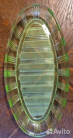 Селедочницы цветное стекло СССР