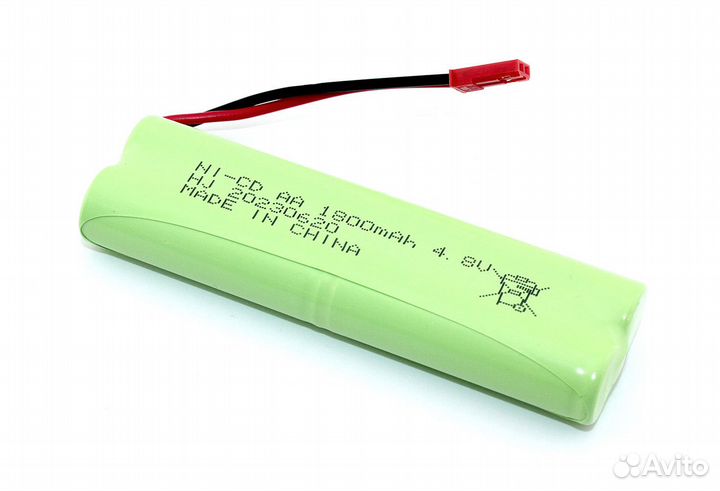 Аккумулятор Ni-Cd 4.8V 1800 mAh AA Twinstick JST