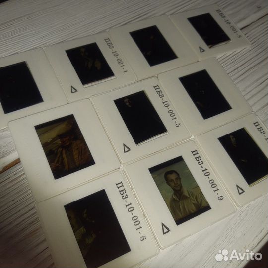 10 диапозитивов, картины Шилова