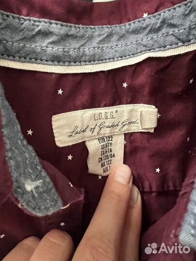 Рубашки для мальчика 116 122