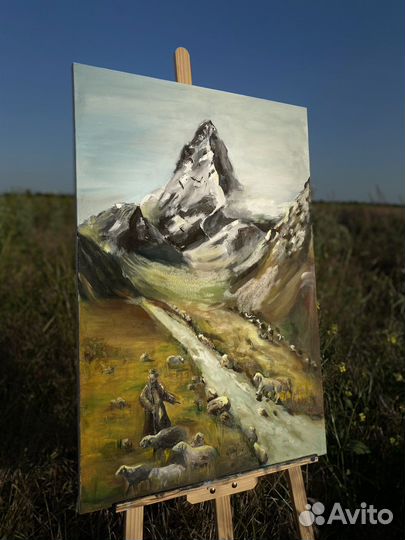 Интерьерная картина маслом