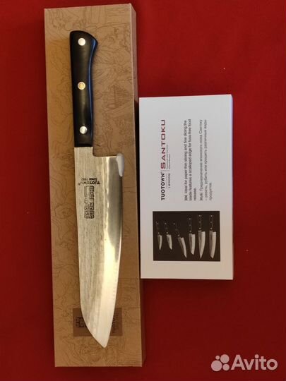 Нож кухонный профессиональный Японская сталь AUS10