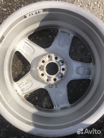 Литые диски R18 на mercedes AMG