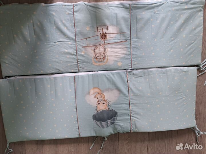 Детская кроватка-трансформер с маятником