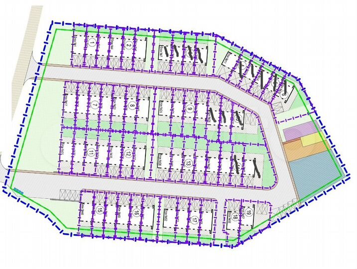 Таунхаус 124 м² на участке 4 сот.