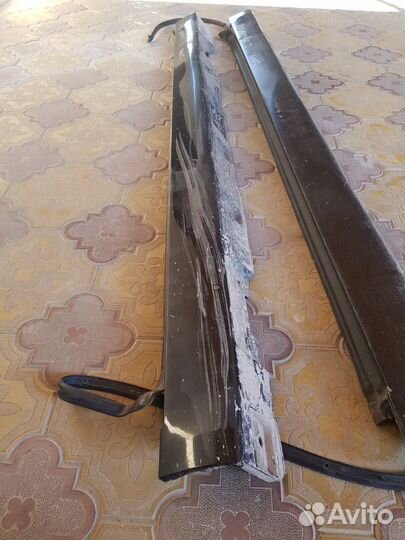 Накладки порогов на Cadillac bls