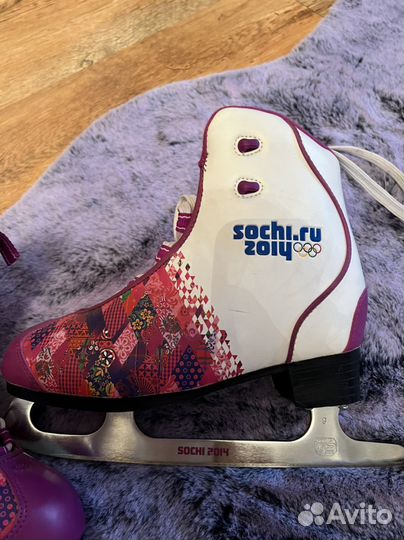 Коньки подростковые