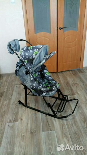 Коляска санки