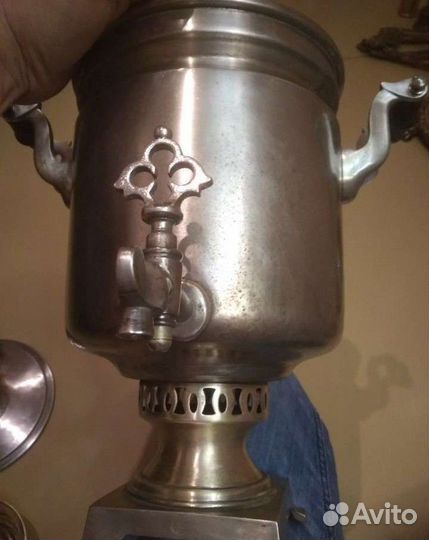 Самовар на дровах.Т.К