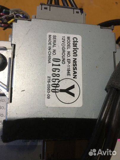 Тв-тюнер Nissan Teana