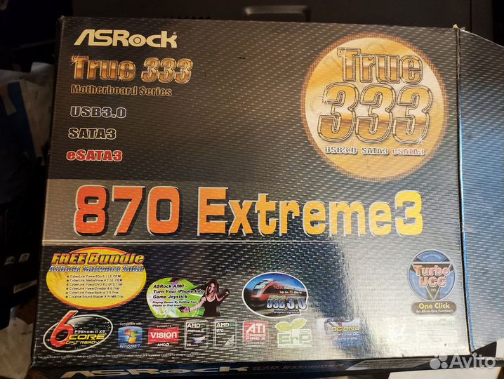 Asrock 870 extreme3 Socket AM3