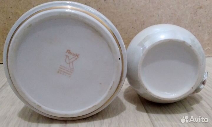 Ваза подсвечник фарфор вместе