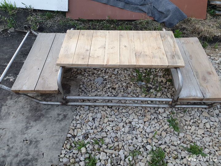 Сани нержавейка труба 32х2