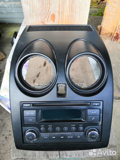 Штатная магнитола nissan qashqai j10