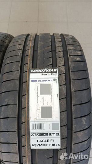 Goodyear Eagle F1 Asymmetric 5 245/35 R20 и 275/30 R20