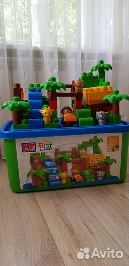 Конструктор Mega Bloks First Builders Сафари