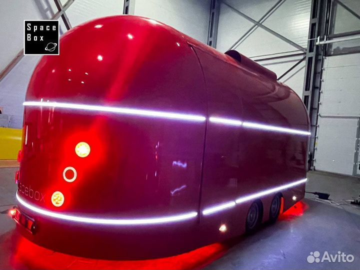 Торговый прицеп купава, Кафе на колесах