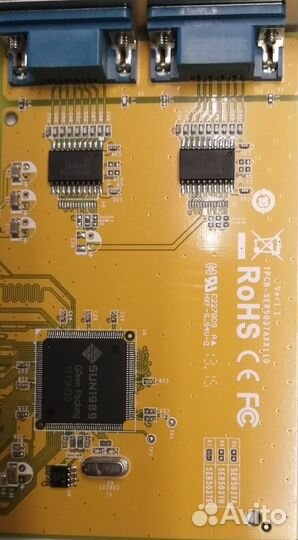 Контроллер COM port PCI (плата расширения)