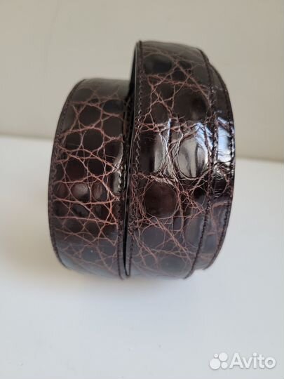 Ремень мужской Church's. Крокодил