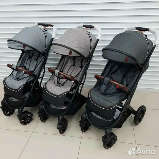 Коляска прогулочная Luxmom большие колеса